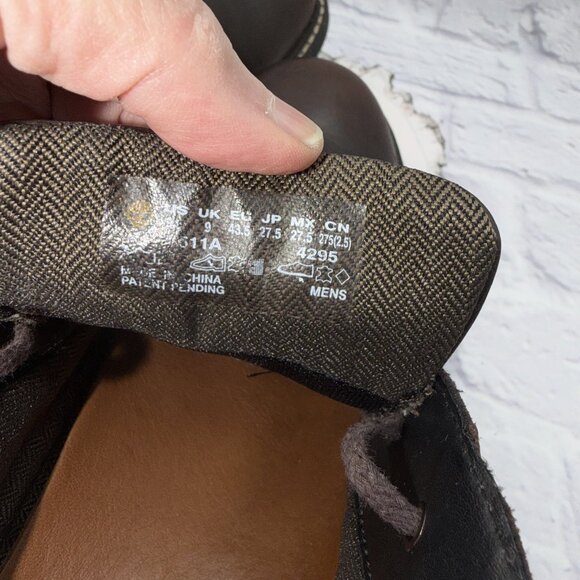 Timberland Earthkeeper Anti Fatigue Brook Park Brown Leather Chukka Boots Sz 9.5 - Picture 10 of 12